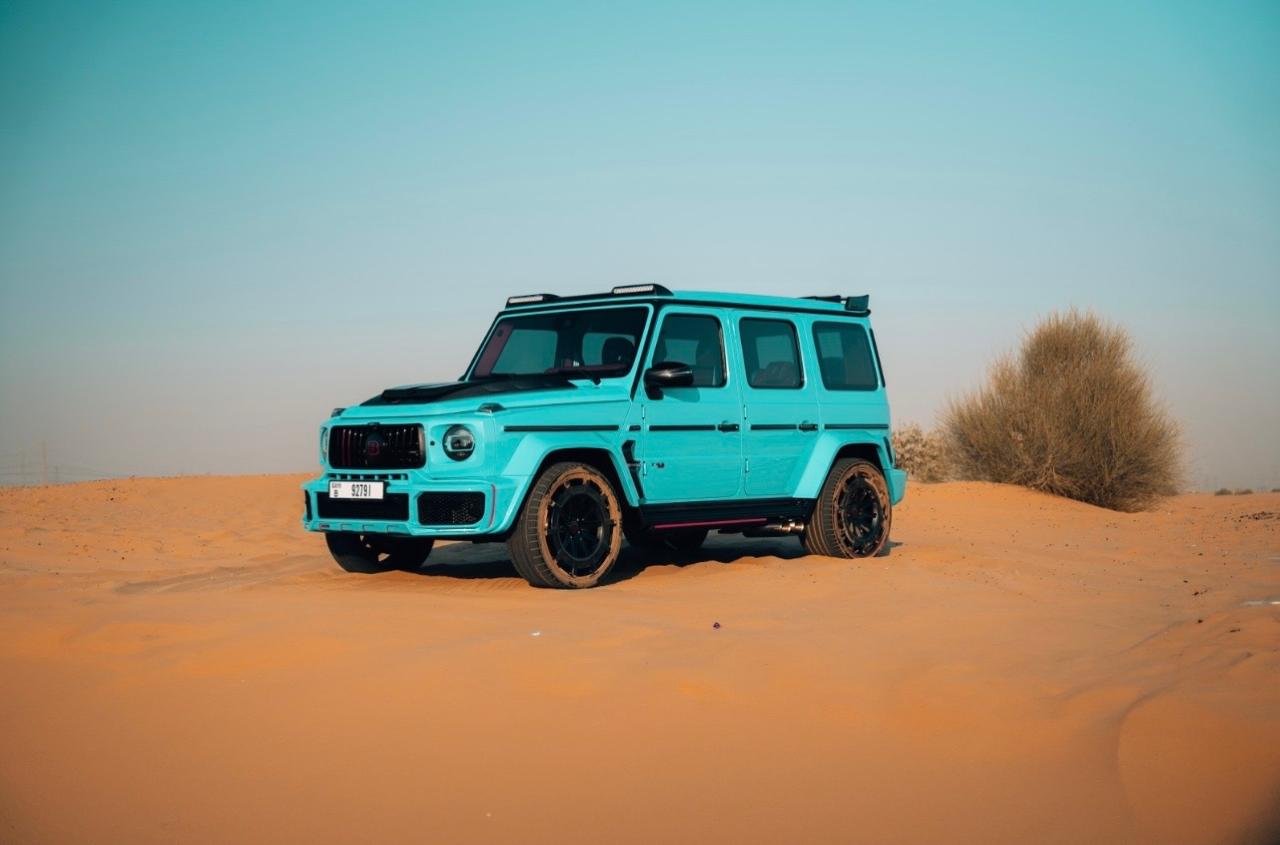 Brabus G800 Mercedes G63 AMG Rental Dubai 01 Brabus G800 Mercedes G63 AMG Rental Dubai 01