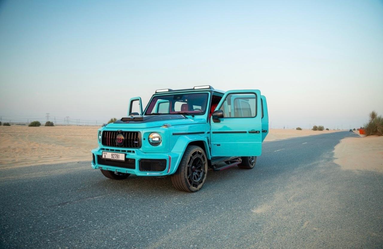 Brabus G800 Mercedes G63 AMG Rental Dubai 02 Brabus G800 Mercedes G63 AMG Rental Dubai 02